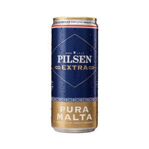 Cerveza Pilsen Extra Pura Malta Lata De 310 Ml Biggie Express