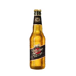 Cerveza Miller Genuine Draft Botella De 355 Ml Biggie Express