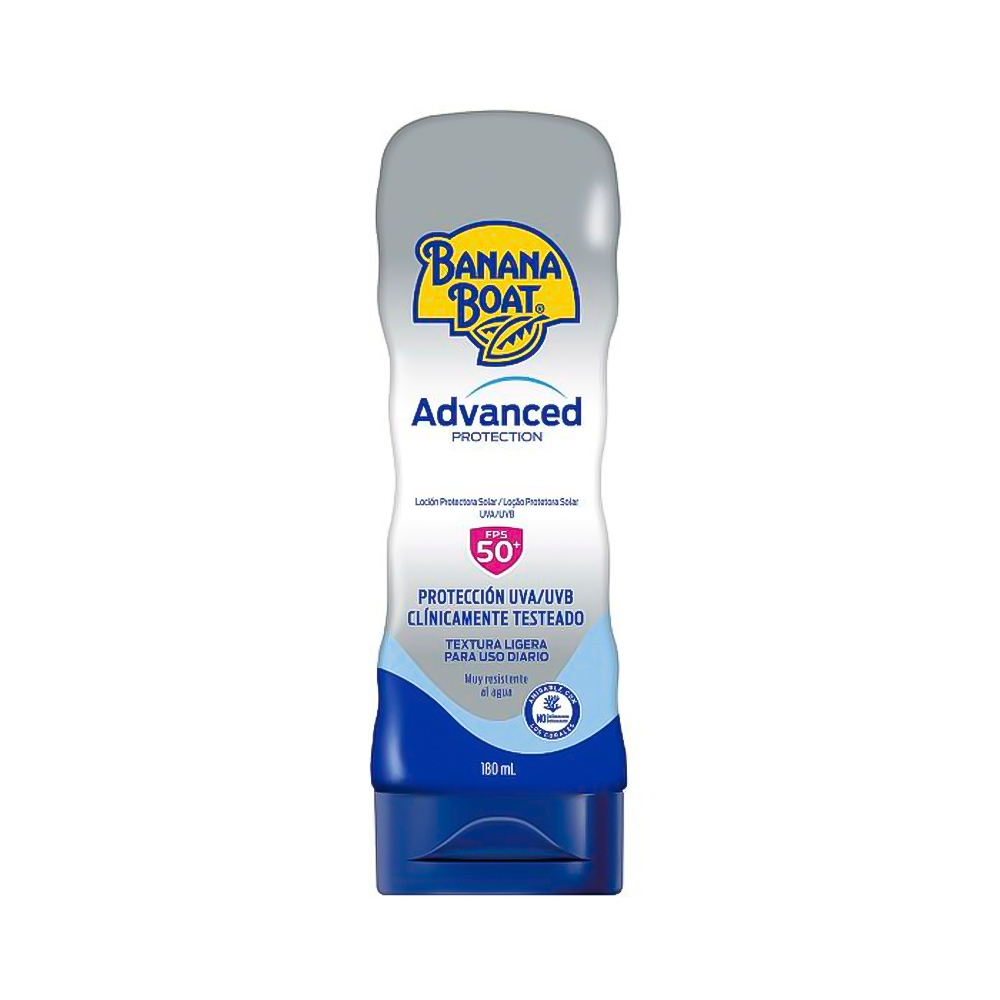 Protector Solar Advanced Protection SPF50 Banana Boat De 180 ml