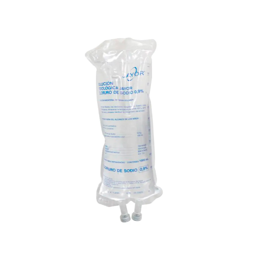 Suero Fisiólogico Jayor De 1000ML