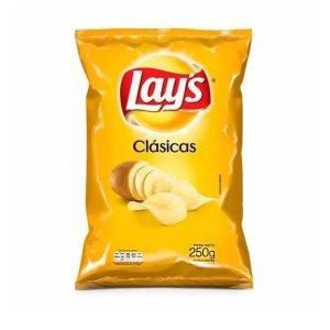 Papas Fritas Lays Clasicas De 250 Gr Biggie Express