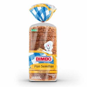 Pan De Sandwich Bimbo Semillas De Gr Biggie Express