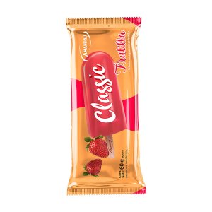 Helado Palito Frutilla Amandau de 60 gr. | Biggie Express