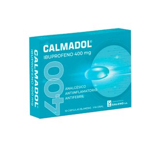 Calmadol Ibuprofeno 400 Mg Caja de 1Blíster x 10 cápsulas | Biggie Express