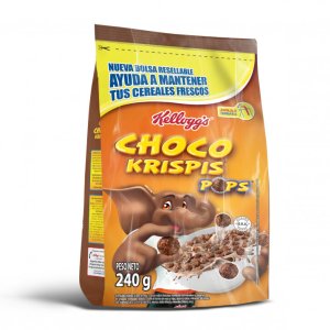 Cereal Kelloggs choco pops 240 gr. | Biggie Express