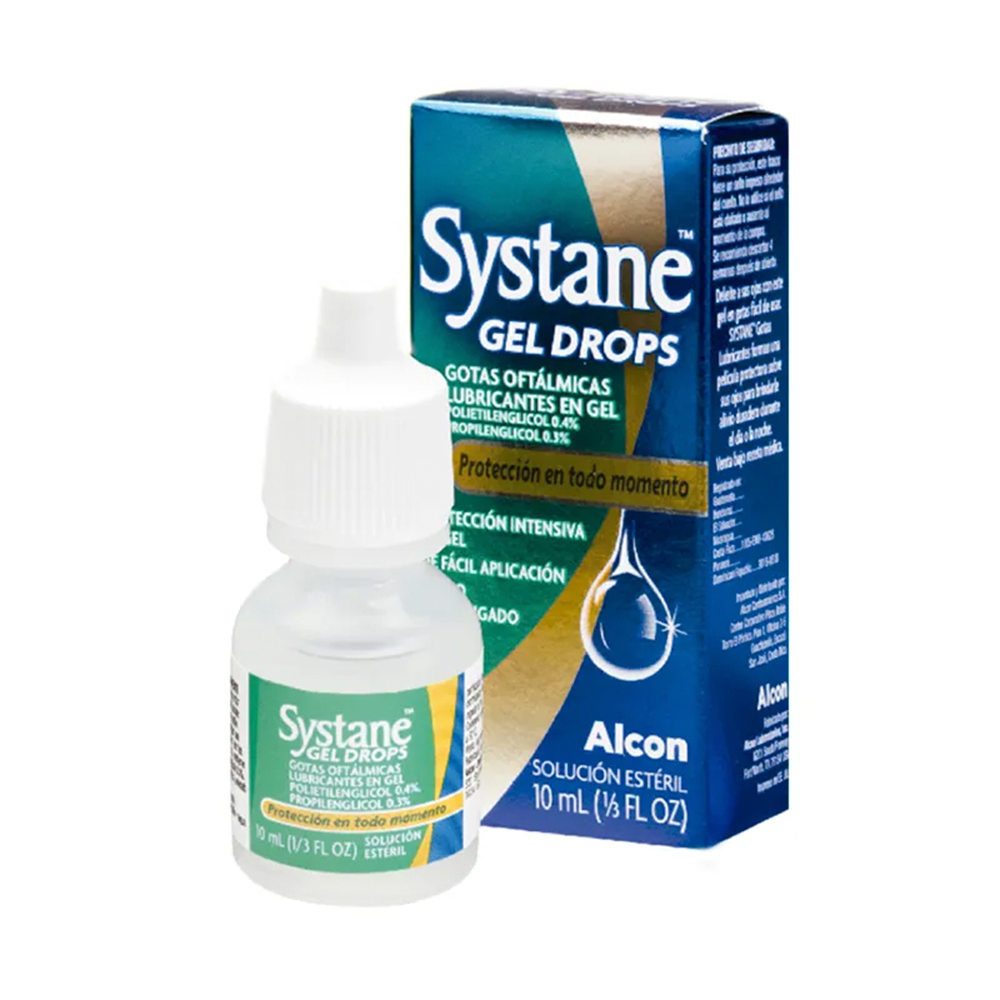 Systane Gel Drops Gotas Oftalmologicas de 10 ml