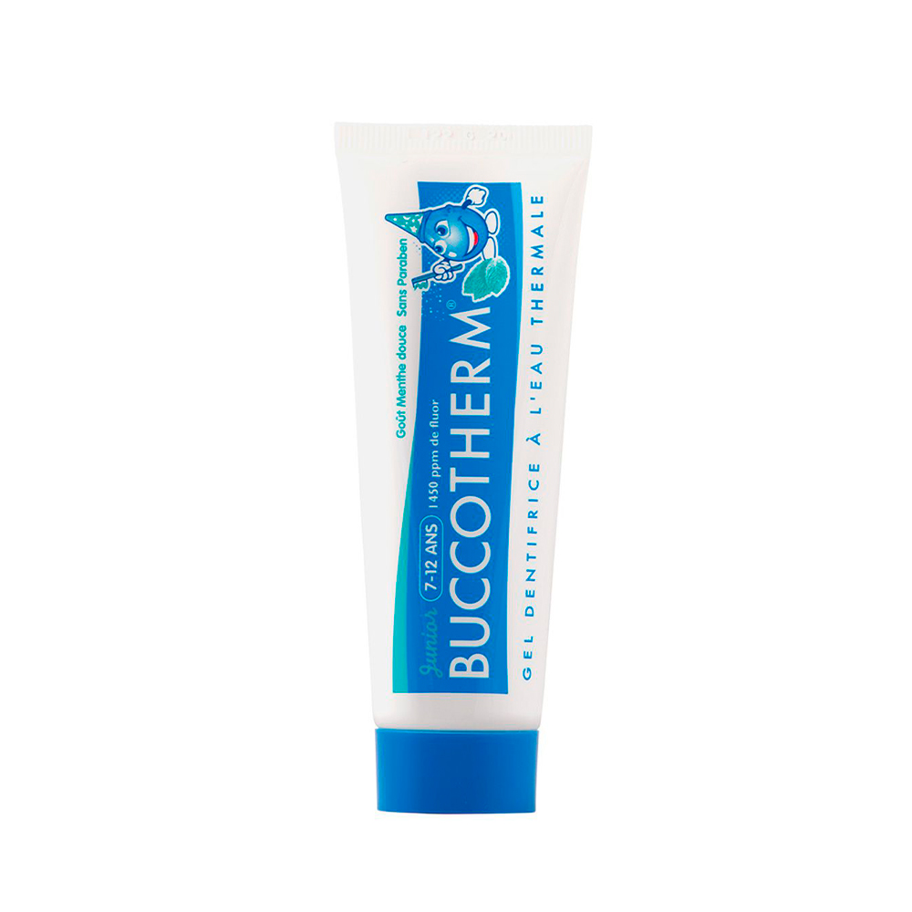 Gel Dentrífico agua termal BUCCOTHERM De 50 ML 7-12 años