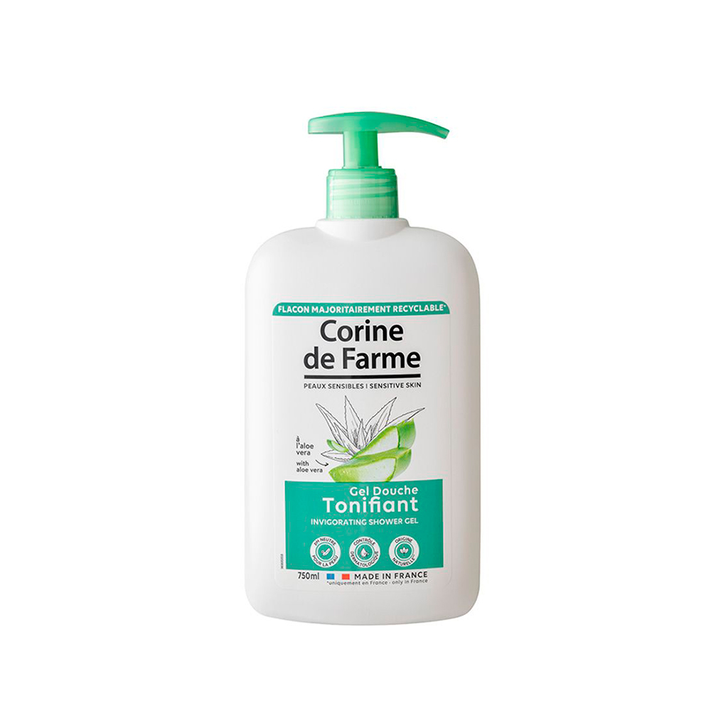 Gel de Baño Esencial Aloe Vera Corine de Farme De 750mL