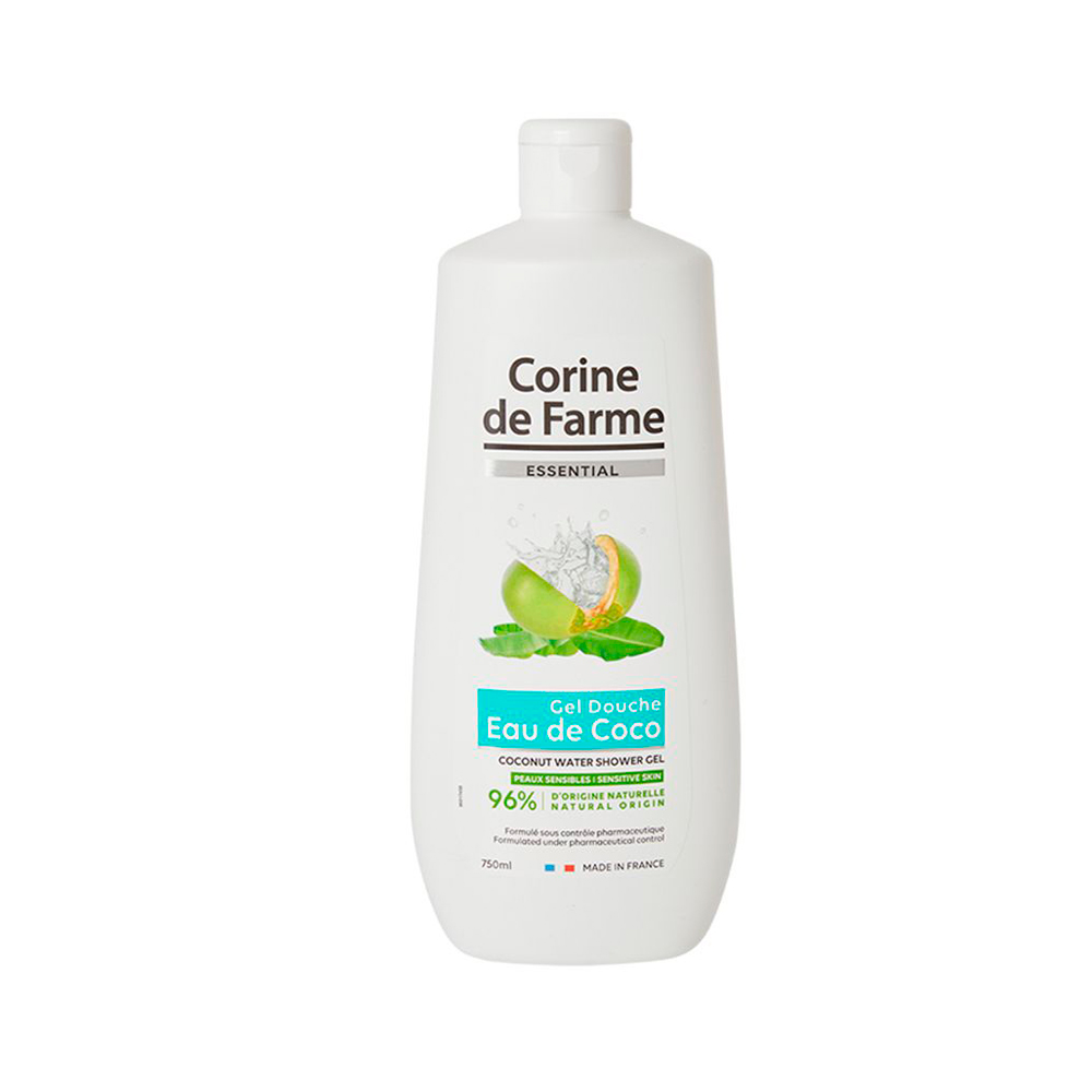 Gel de Baño Esencial Agua de Coco Corine de Farme De 750ml