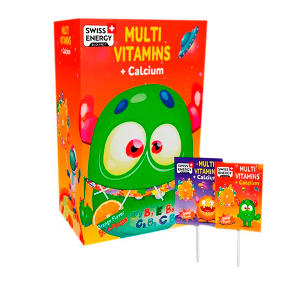 Swiss Energy Dr Frei Chupetines Multivitamínicos