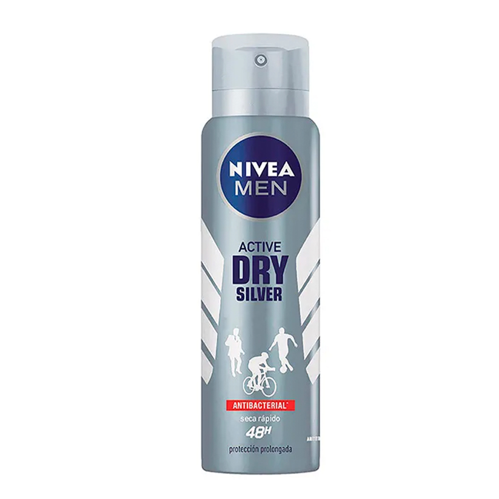 DES NIVEA AERO MASC 150ML ACT DRY SILVE
