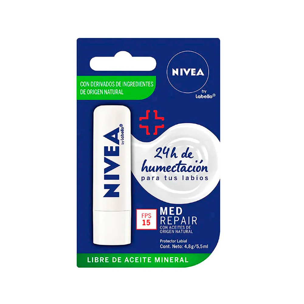 Protector Labial Med Repair Labello Nivea De 4,8 gr