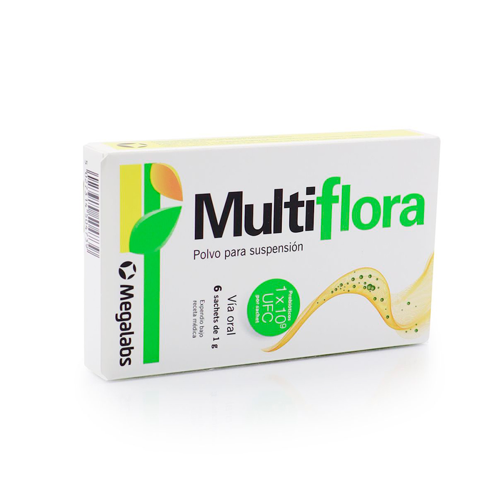 Multiflora Polvo Para Suspensión x6 Sobres