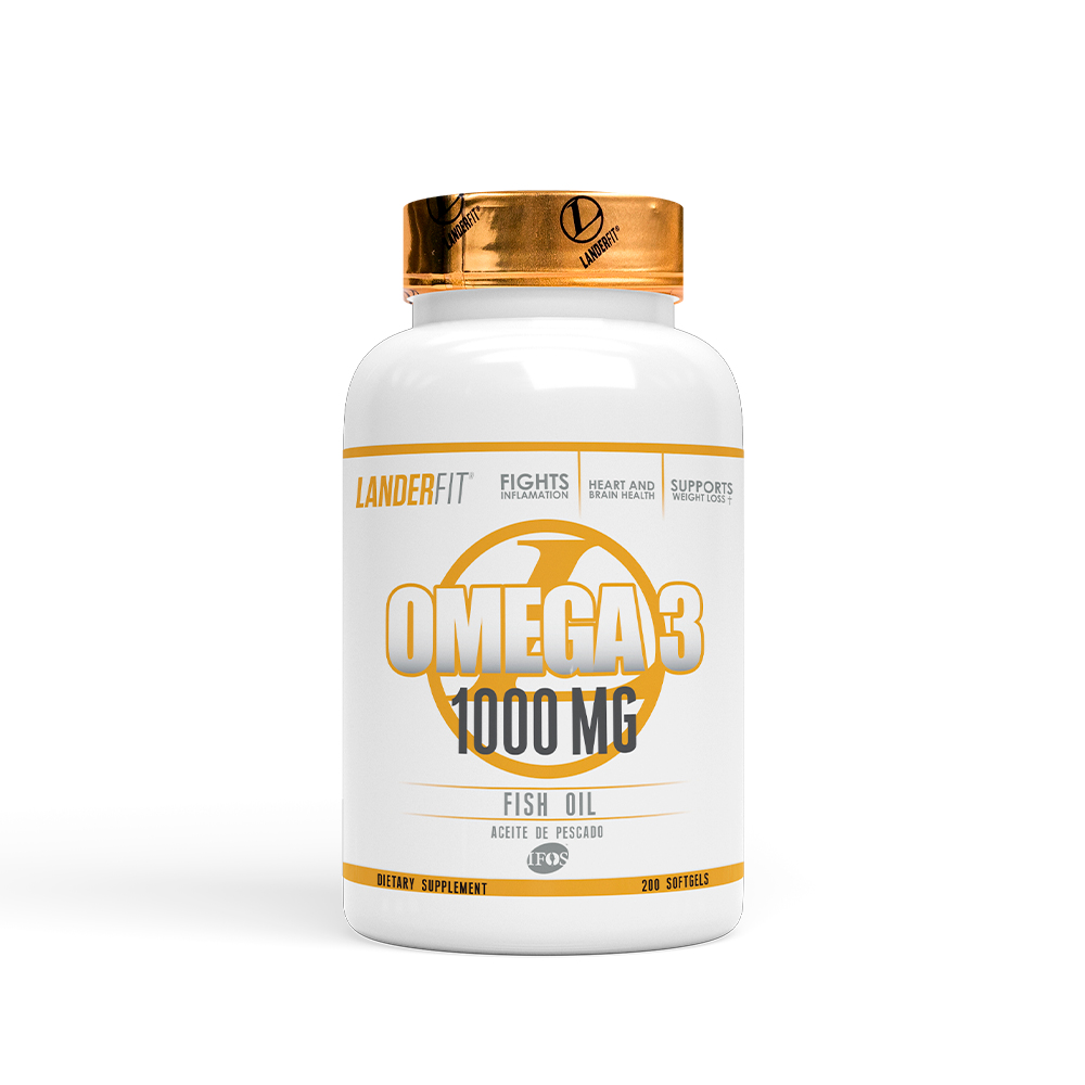 Omega 3 Landerfit Aceite de Pescado x 200 Uni