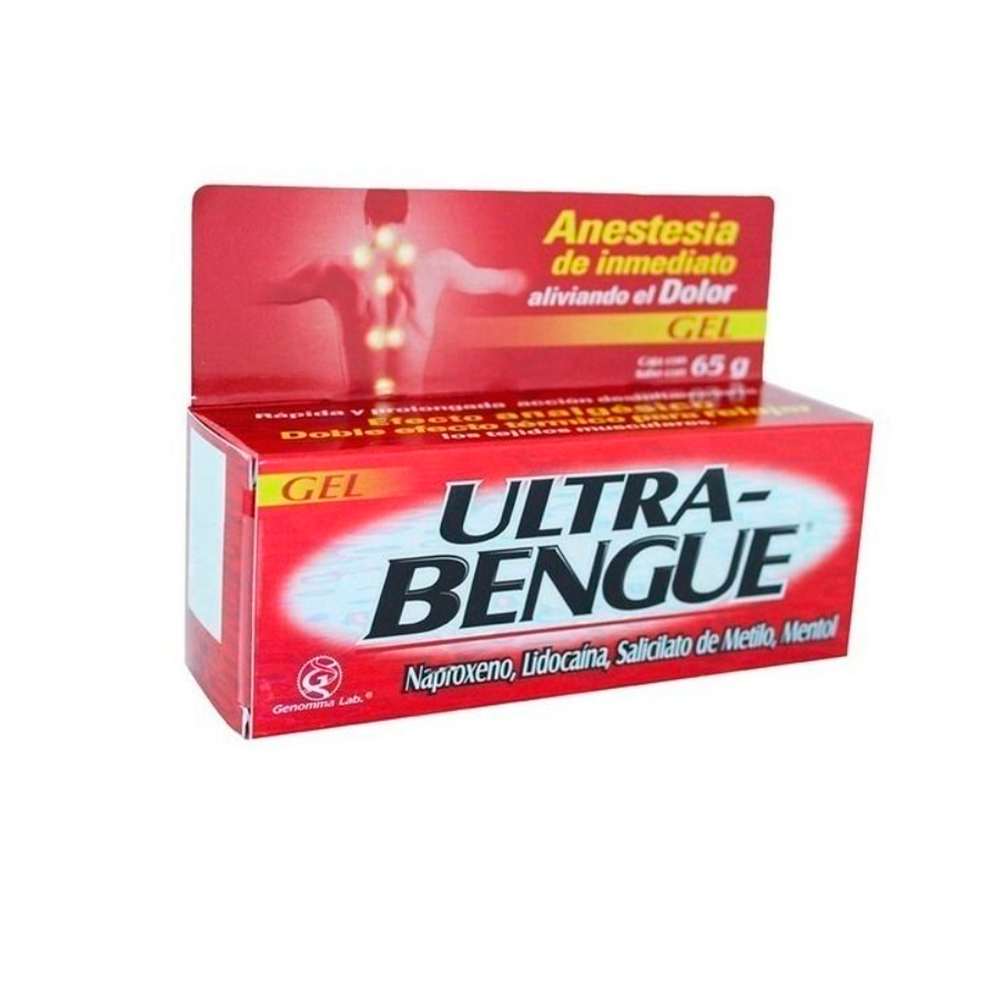 Gel Ultra Bengue Naproxeno De 65g