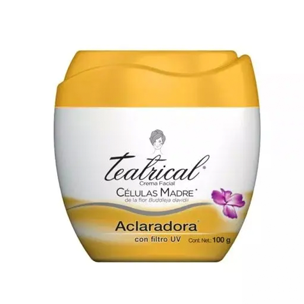 Crema Facial Aclaradora Teatrical De 100 gr
