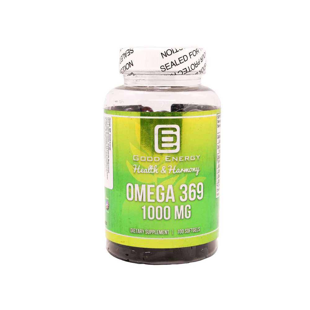 Good Energy Omega 3-6-9 1000mg Frasco de 100 cápsulas