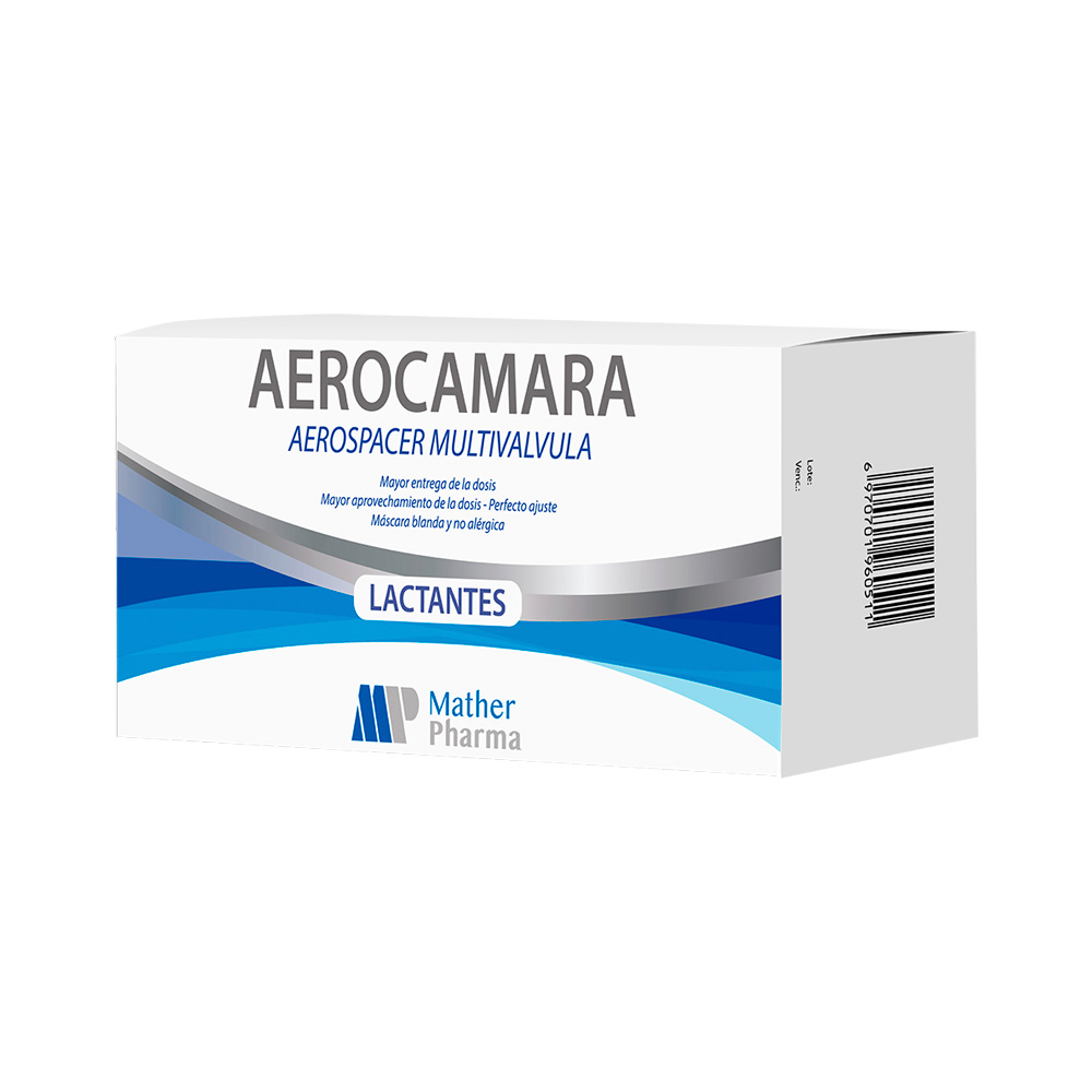 Aerocamara Aerospacer Multivalvula Lactante