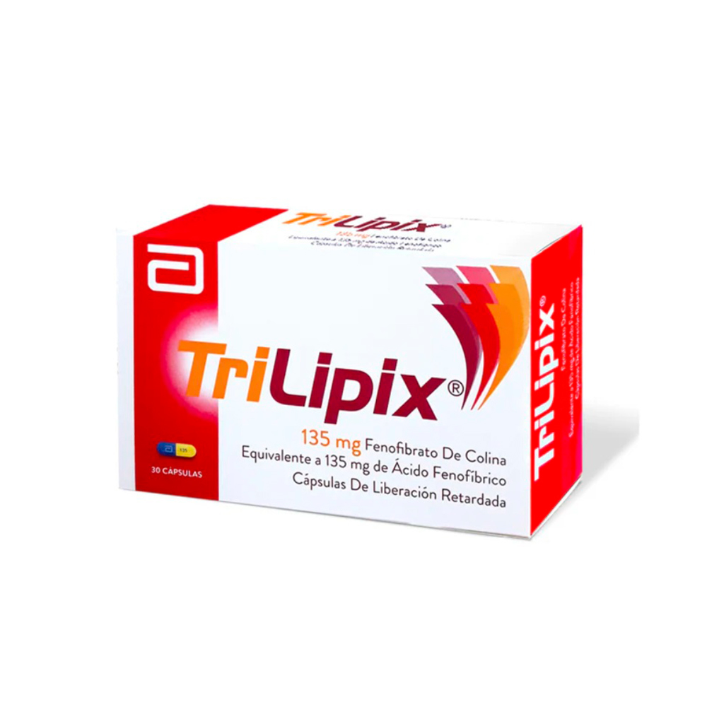 Trilipix 135 mg Caja de 30 Cápsulas