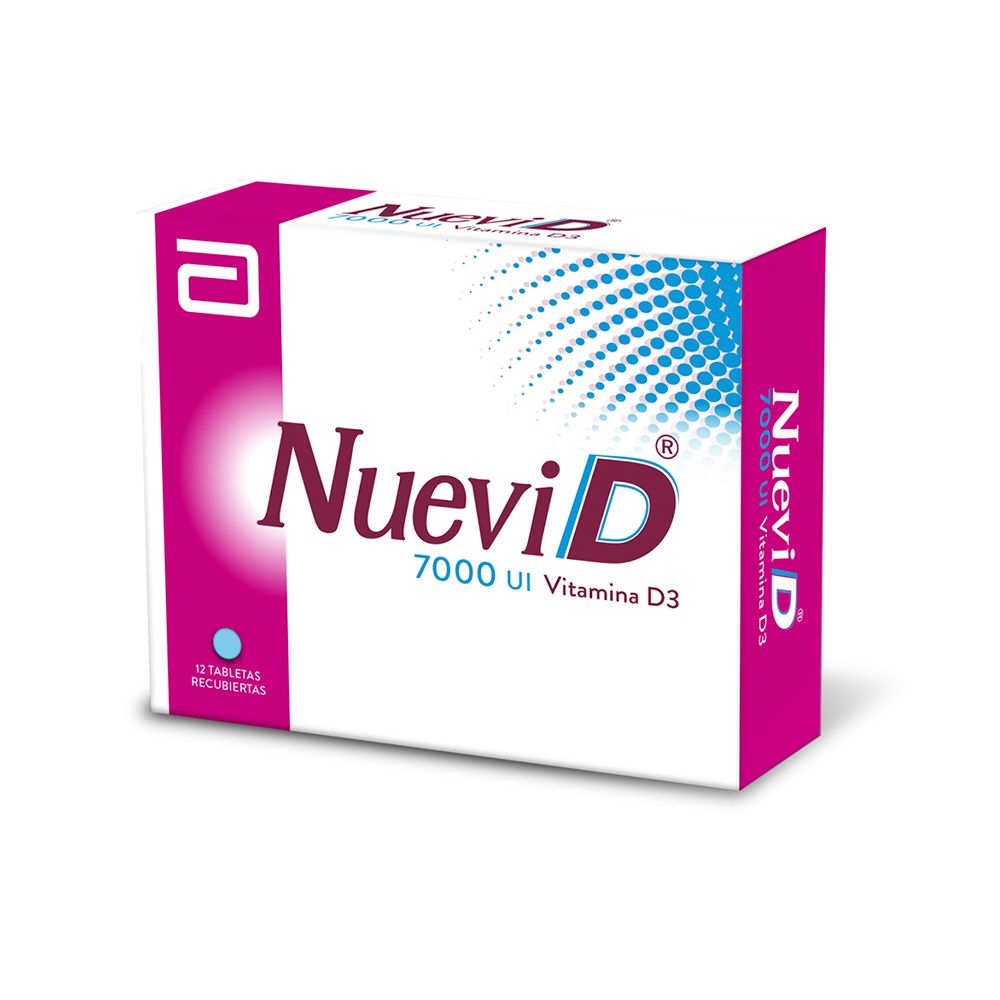 Nuevid Caja de 12 Tabletas Recubiertas