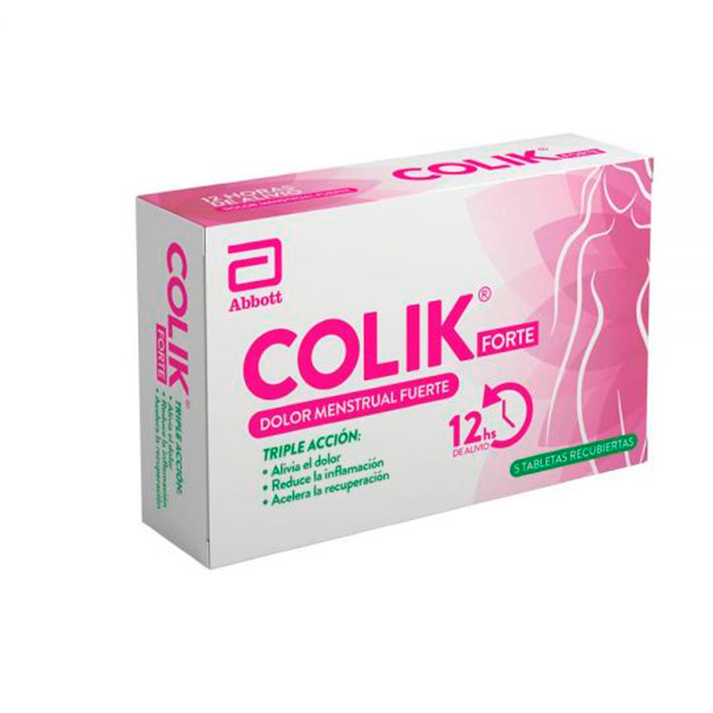 Colik Forte Caja de 5 Tabletas Recubiertas