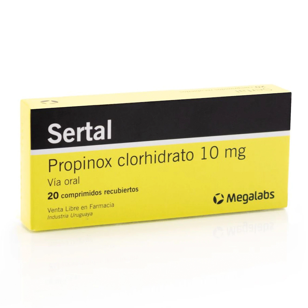 Sertal 10mg Caja x20 Comprimidos
