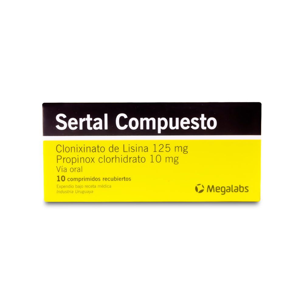 Sertal Compuesto Caja x10 Comprimidos