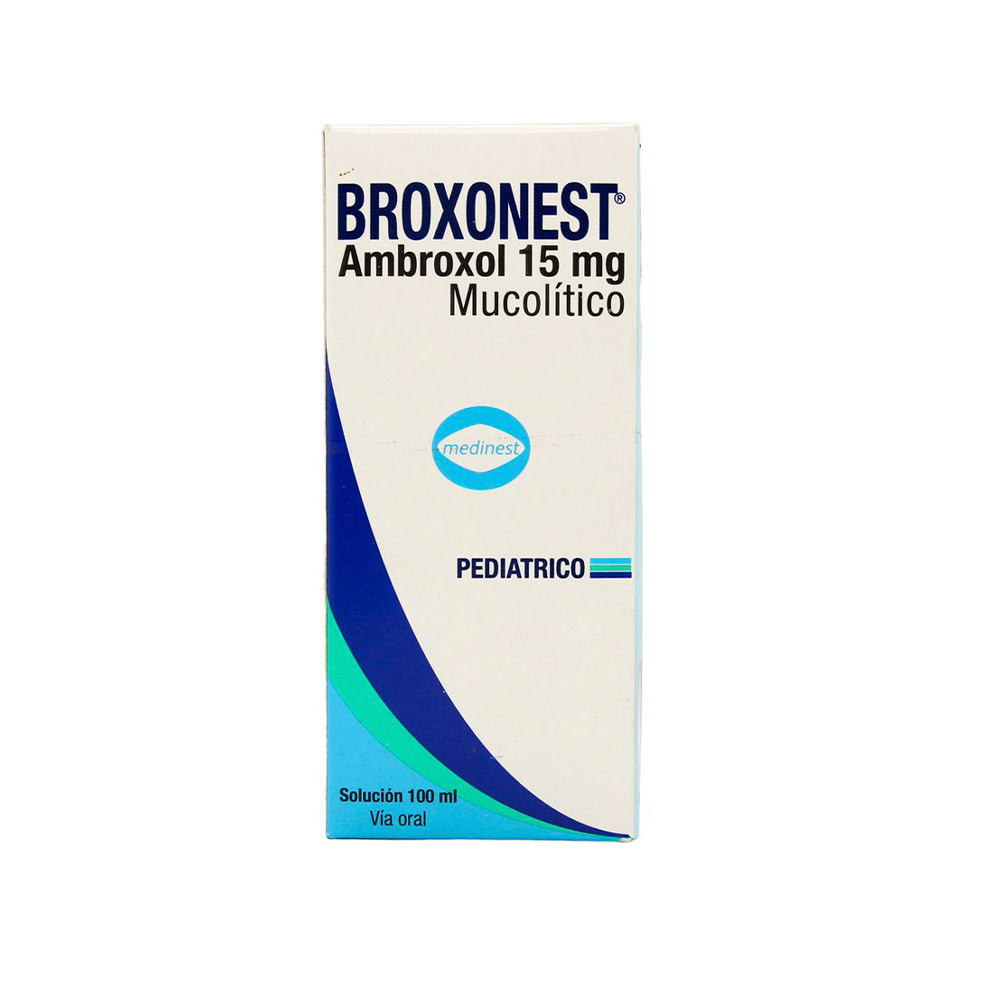 Broxonest Ambroxol 15 Mg Jarabe De 100ML