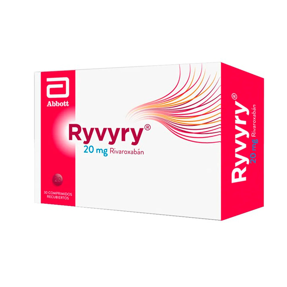 Ryvyry 20 mg Caja de 30 Comprimidos