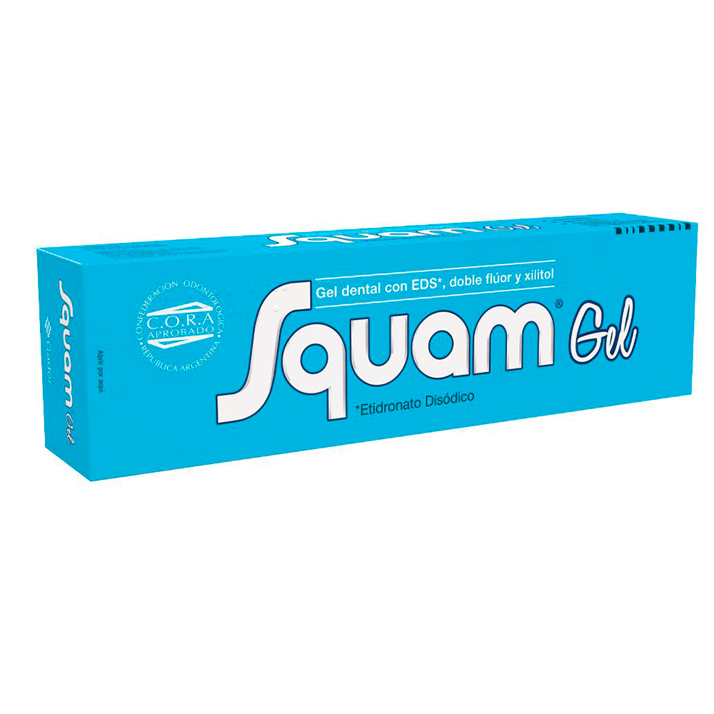 Squam Gel Dental Doble Flúor De 105 gr