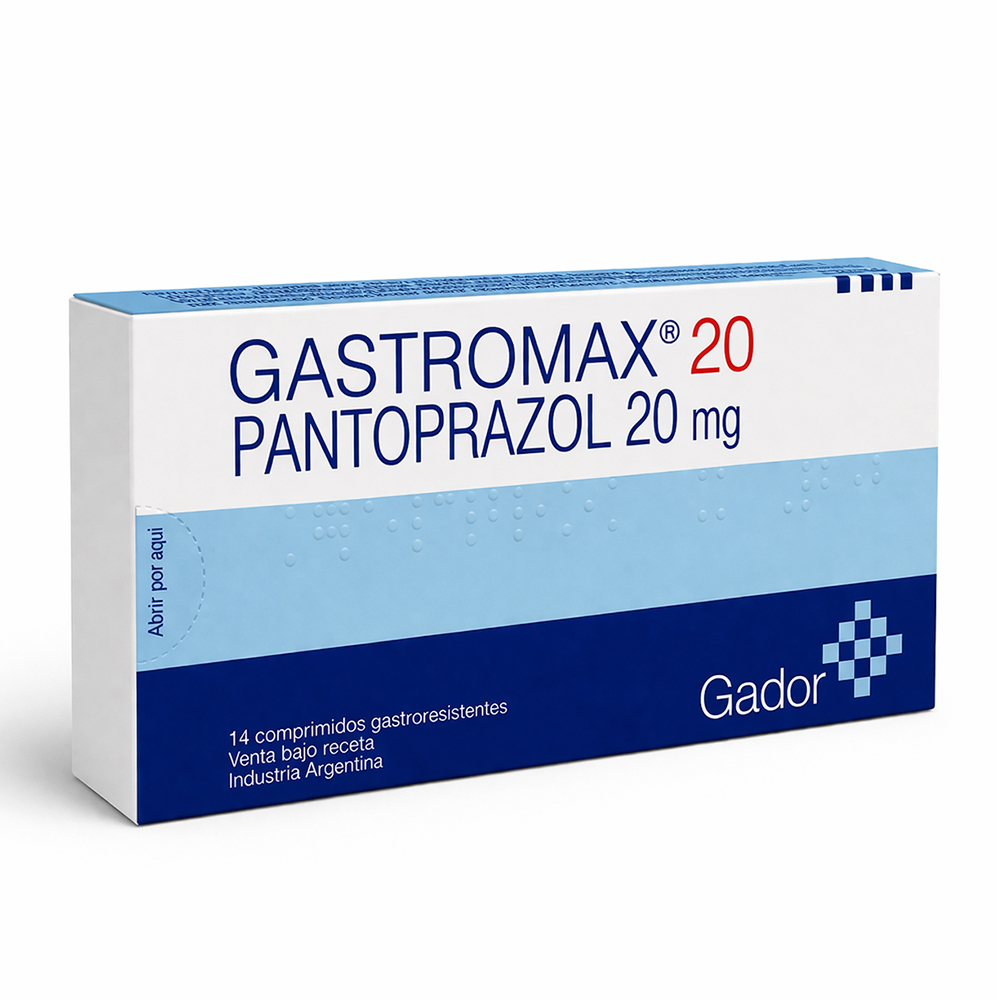 Gastromax 20 mg De 30 Comprimidos