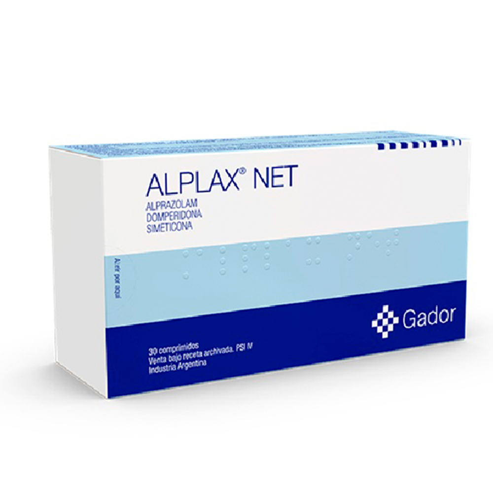 Alplax Net 0,25 Mg Contiene 30 comprimidos