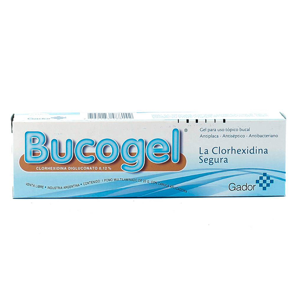 Bucogel Clorhexidina Digluconato 0,12% De 20 gr