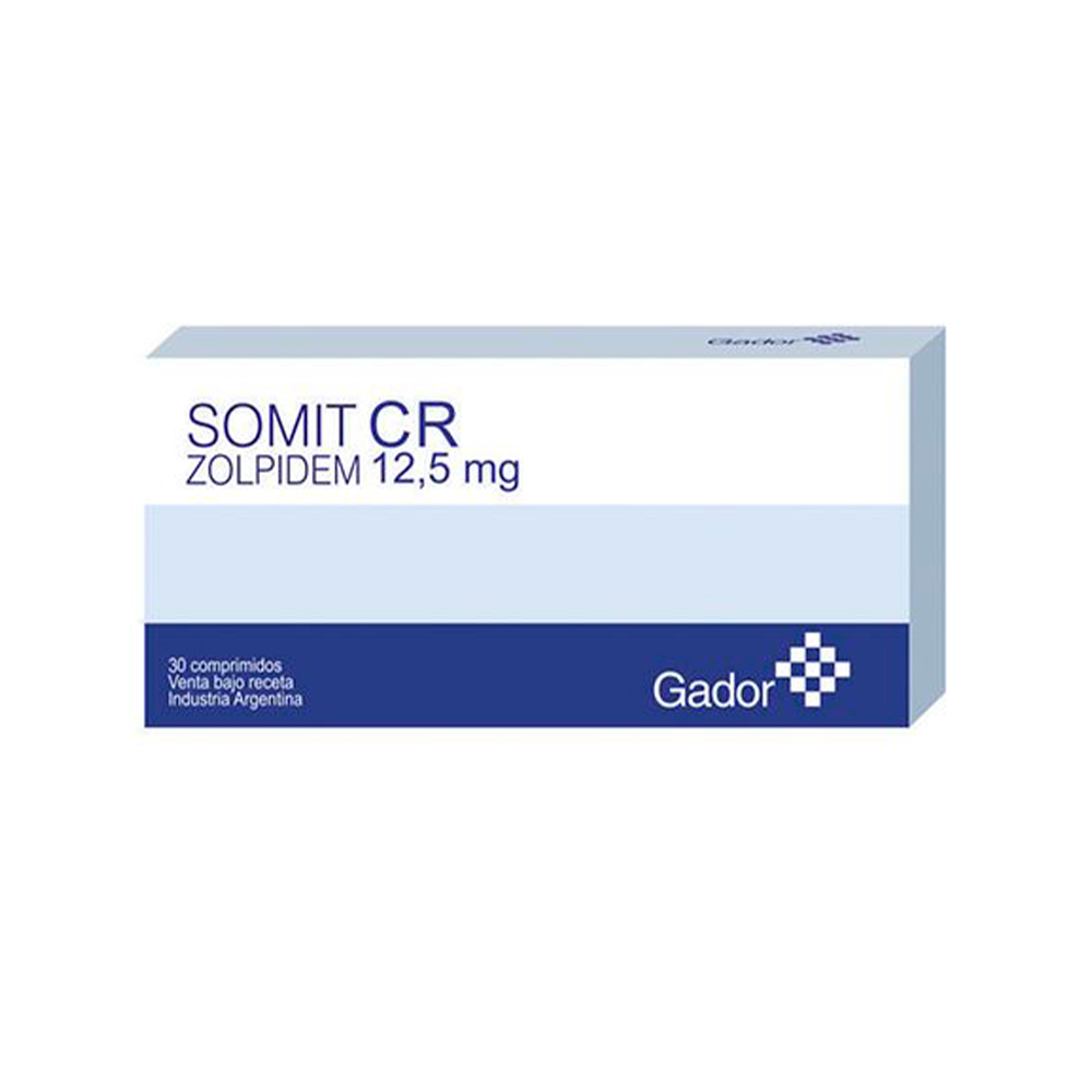 Somit CR Zolpidem De 30 comprimidos
