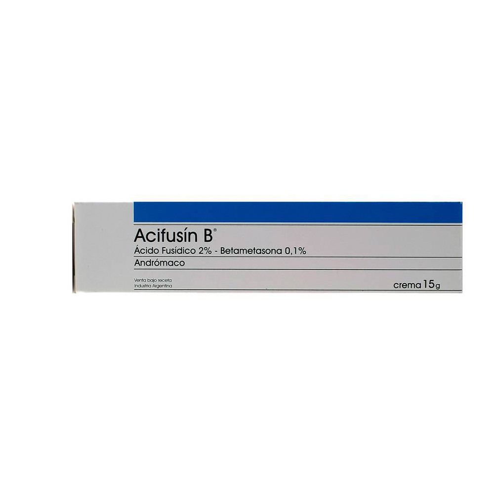 Acifusín B Acido Fusidico 2% Betametosna 0,1% Pomo de 15 gr
