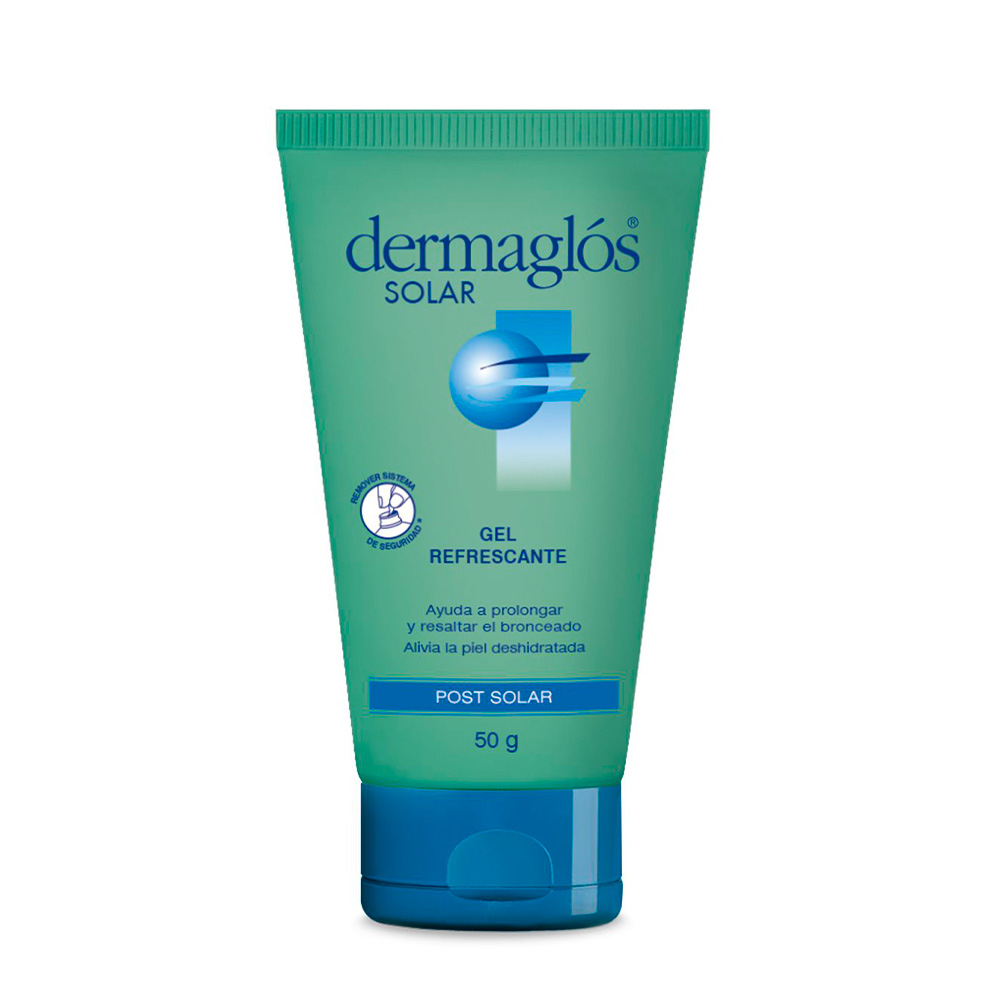 Gel Refrescante Post Solar Dermaglos De 50gr