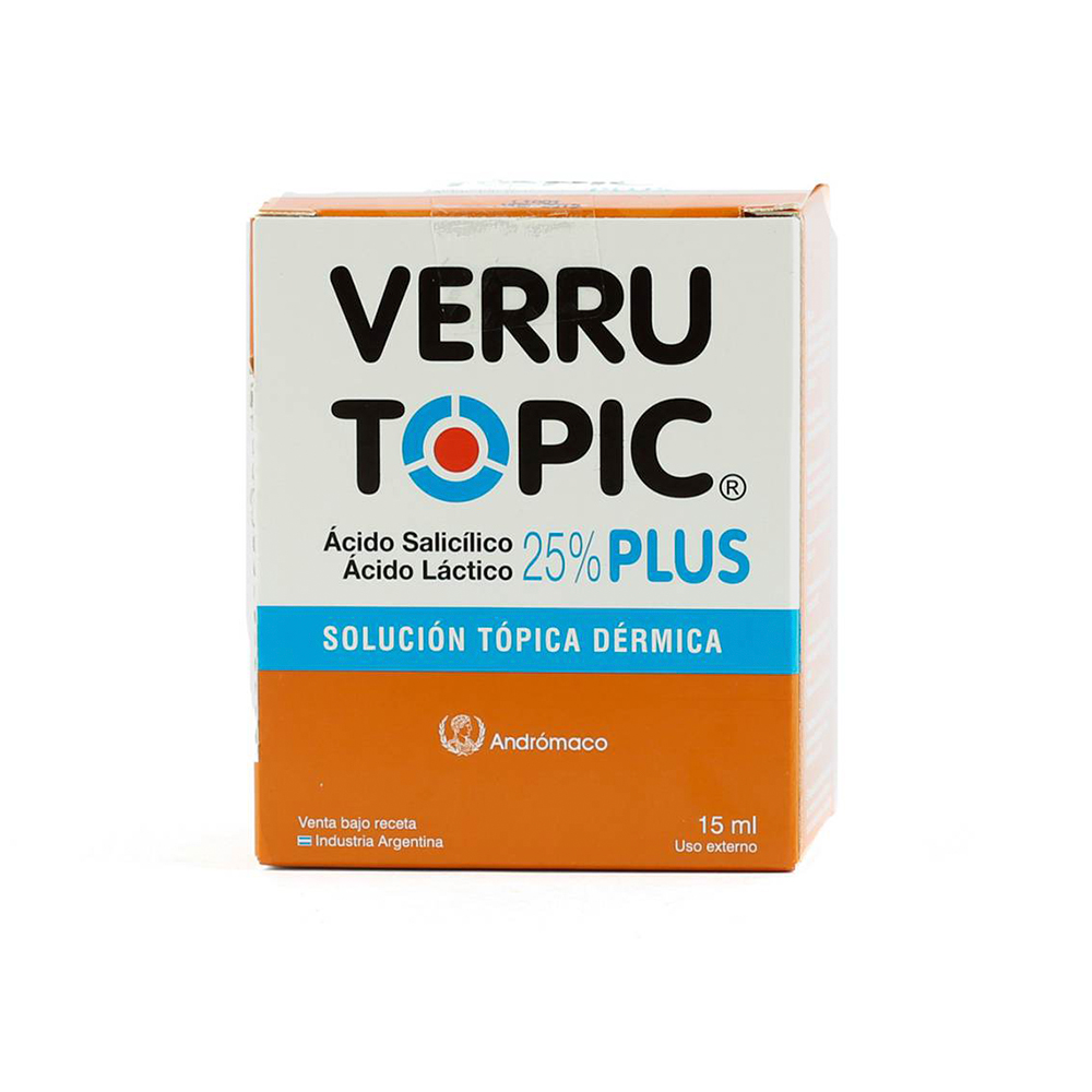 Verrutopic Plus Solución Tópica 15 mL