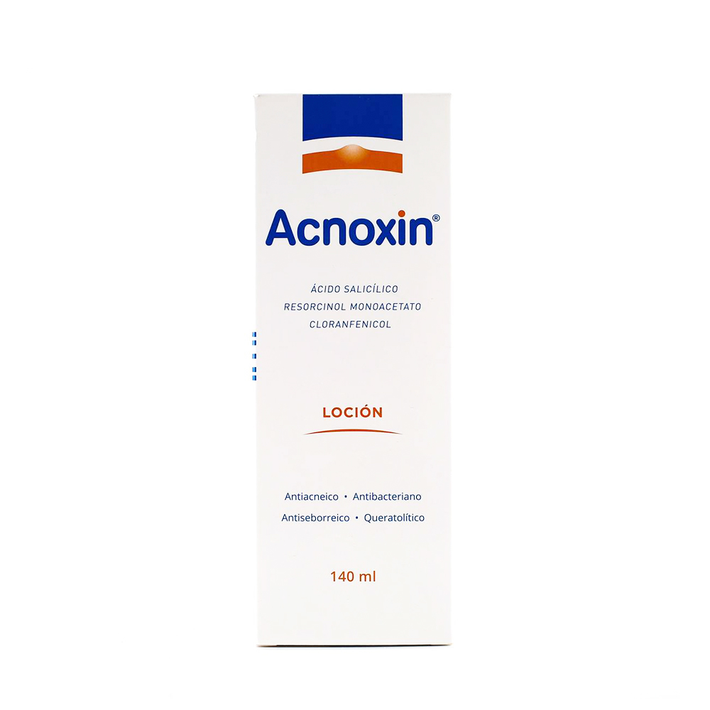 Loción Acnoxin en Frasco de 140 ml