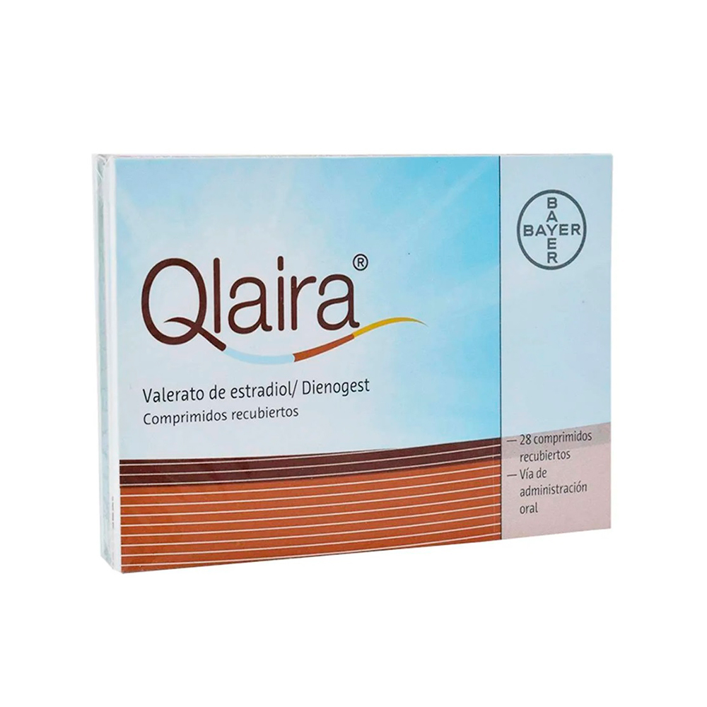 Qlaira Valerato de Estradiol/Dienogest Caja x28 Comprimidos