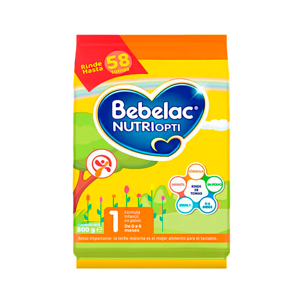 Bebelac Nutriopti 1 en Polvo De 800 gr