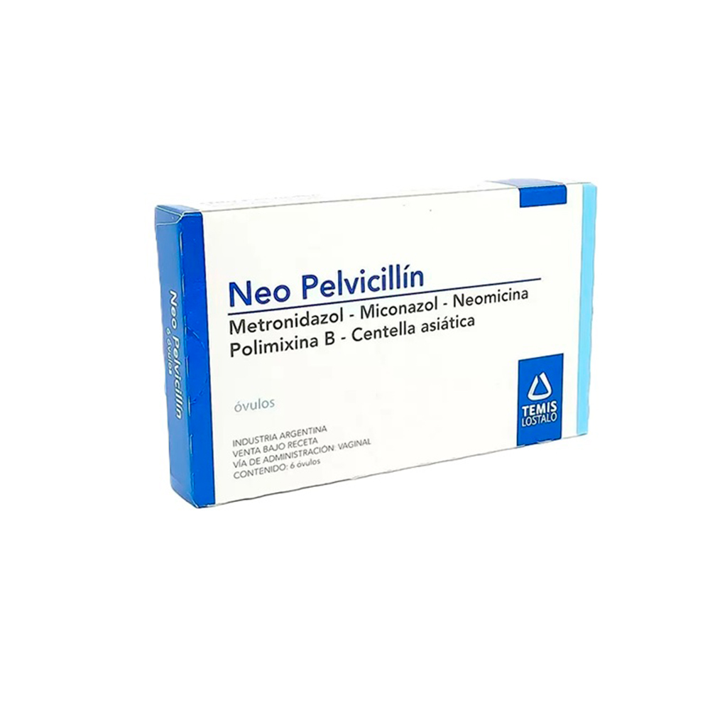 Neo Pelvicillín Caja de 6 Óvulos