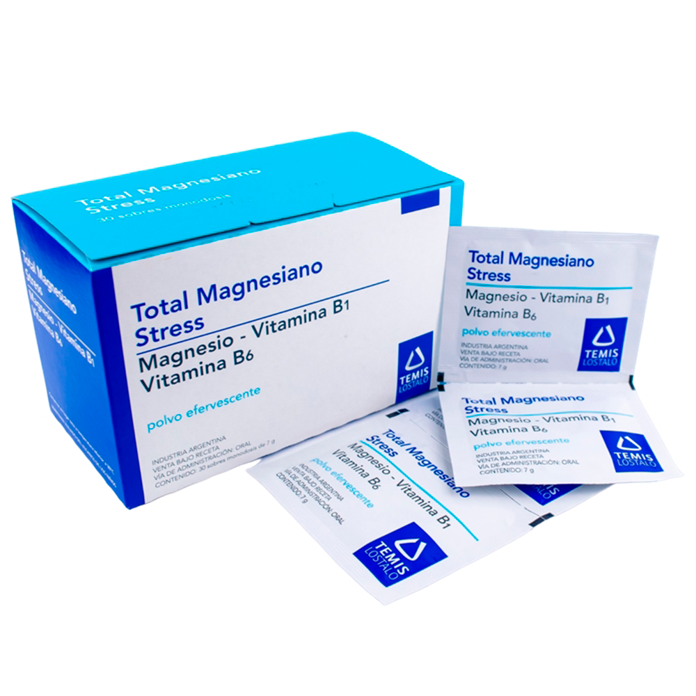 Total Magnesiano Stress X 1 Sobre