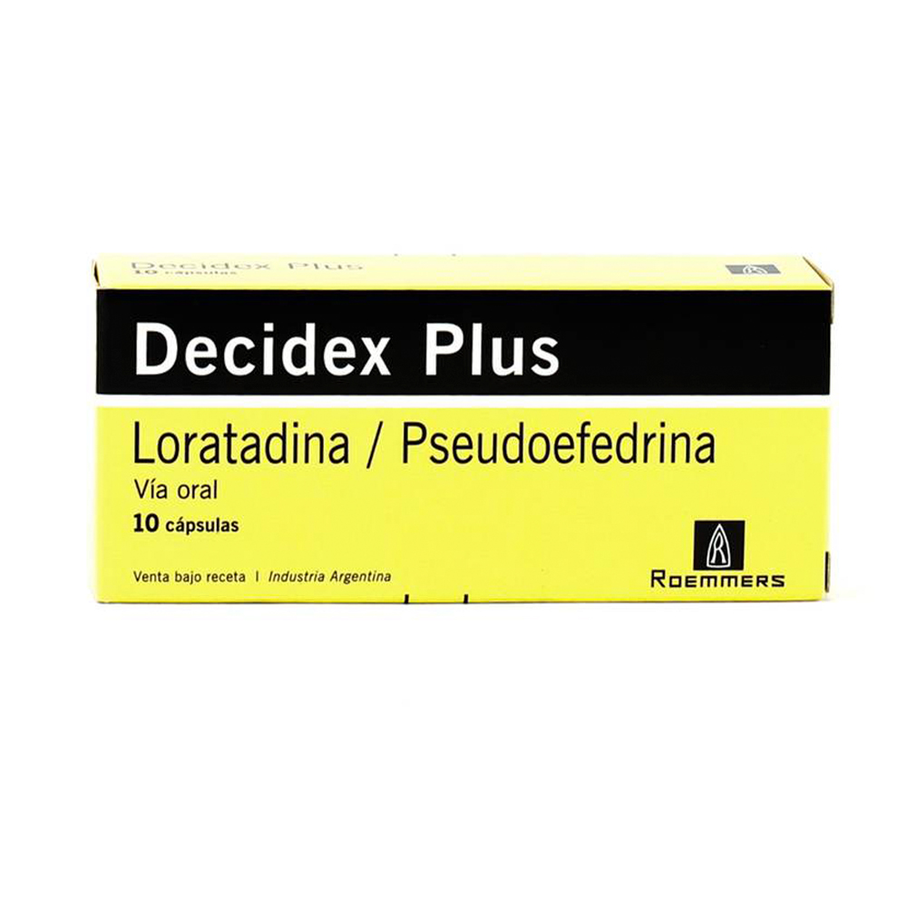 Decidex Plus Caja de 10 Cápsulas