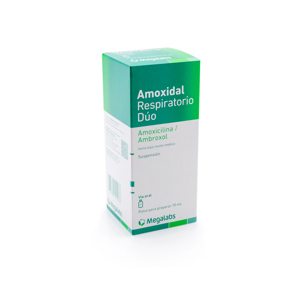 Amoxidal Respiratorio Dúo Polvo Para Preparar 70ML