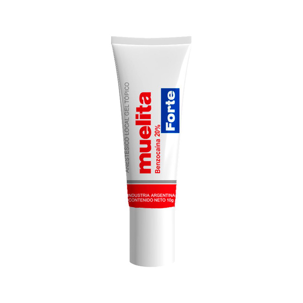 Gel Tópico Muelita Forte De 10 gr