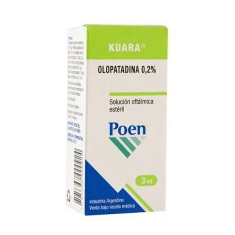 Kuara Olopatadina 0,2% Solucion Oftalmologica de 3 ml