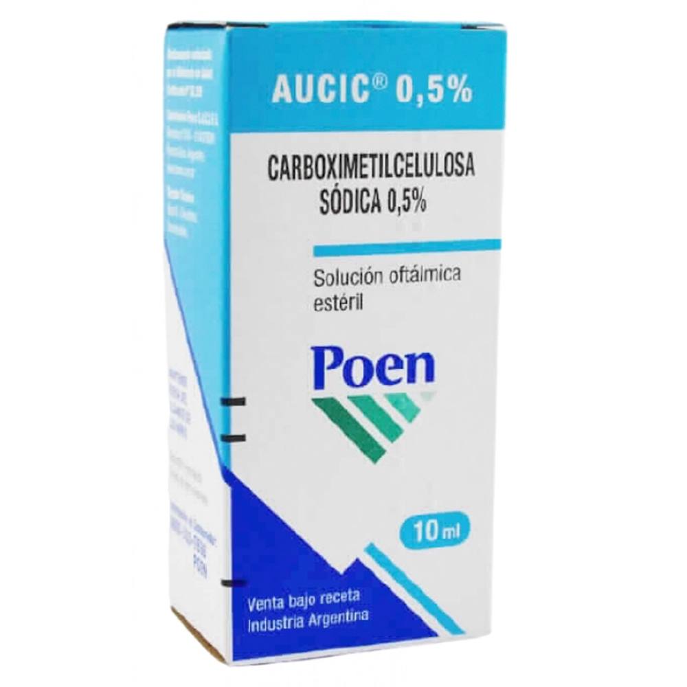 Aucic 0.5% Carboximetilcelulosa Sódica 0,5% Contiene 10 mL