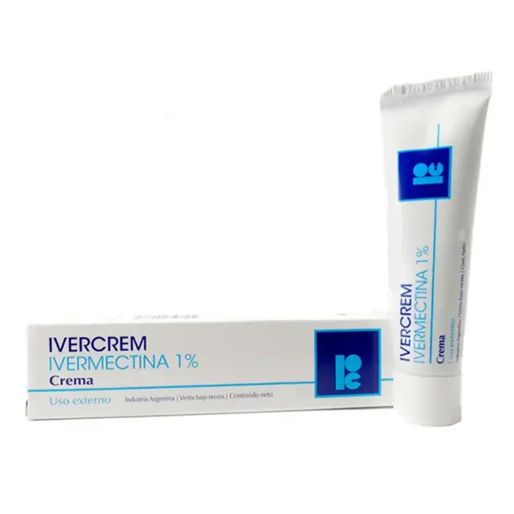 Ivercrem Ivermectina 1% Crema Pomo de 30gr