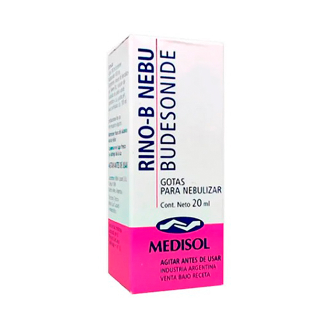 Gotas RINO-B Nebu Budesonide De 20 ml.
