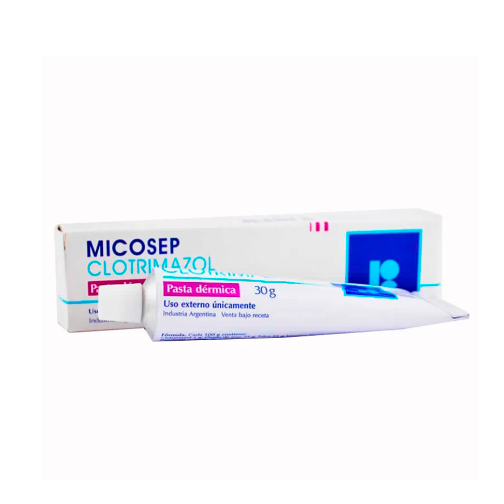 Micosep Clotrimazol Pasta Dérmica Contiene 30 Gr